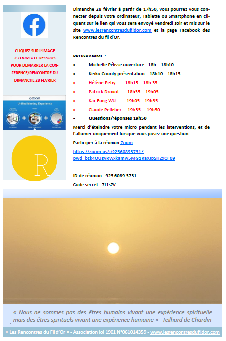 Cliquez pour ouvrir l'Invitation