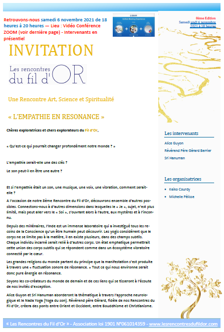 Cliquez pour ouvrir l'Invitation